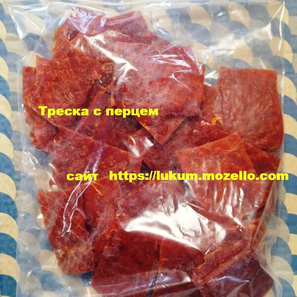 Треска с перцем