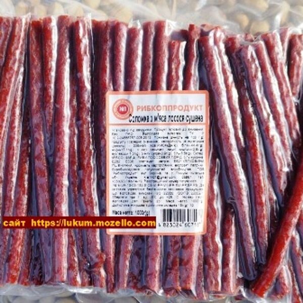 Соломка из мяса лосося (икряник)