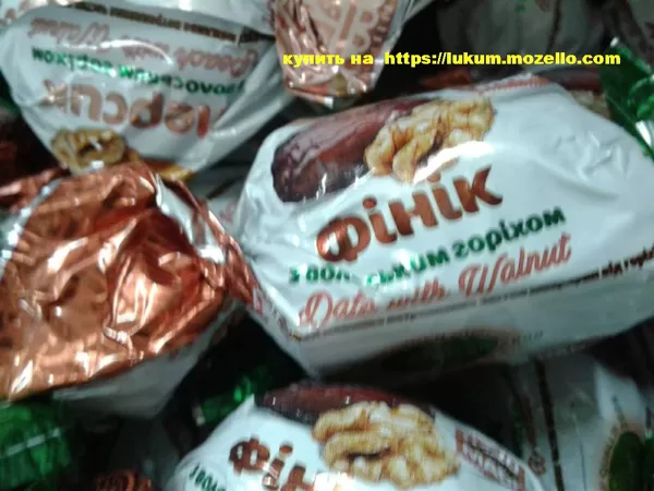 Финик с грецким орехом