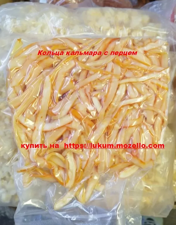 Кільця кальмара з паприкою